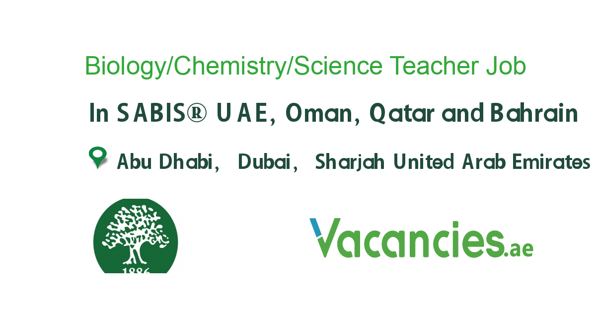 research biology jobs uae