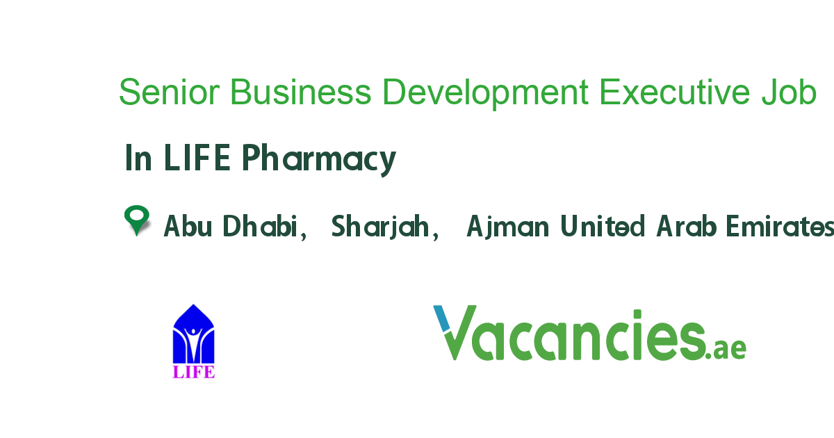 Life Pharmacy Abu Dhabi Careers Walk In Interview 2022 Dont Miss It